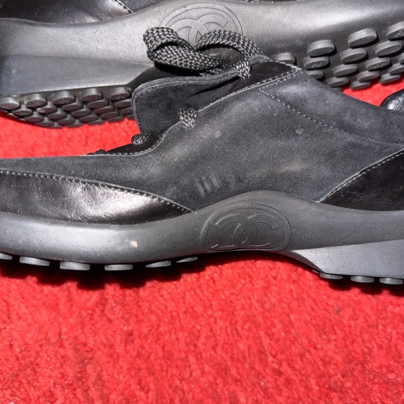 Chanel Calf leather - suede trainers - Picture 5 of 6